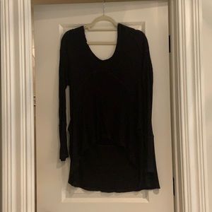 Free people black sweater